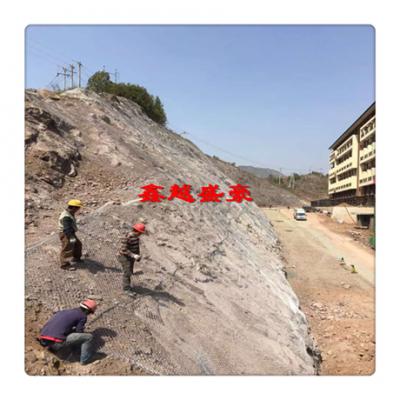 圖木舒克市阿勒泰邊坡防護(hù)網(wǎng)施工案例