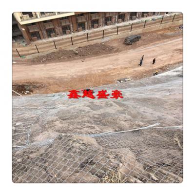 圖木舒克市阿勒泰邊坡防護(hù)網(wǎng)施工案例